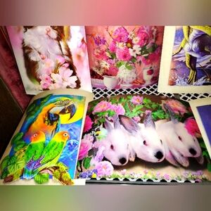 3D holographic pictures